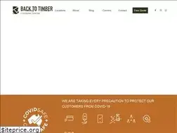 Sites similar to backtotimber.com.au