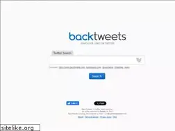 Sites similar to backtweets.com