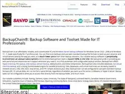 Sites similar to backupchain.com