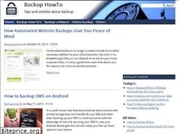 Sites similar to backuphowto.info