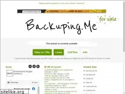 Sites similar to backuping.me