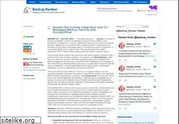 Sites similar to backupreview.info