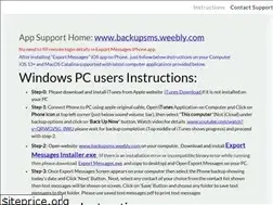 Sites similar to backupsms.weebly.com