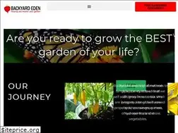 Sites similar to backyard-eden.com