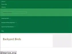 Sites similar to backyardbirdingblog.com