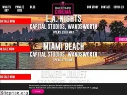 Sites similar to backyardcinema.co.uk