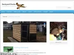 Sites similar to backyardduck.com