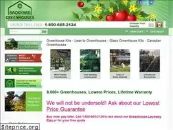 Sites similar to backyardgreenhouses.ca