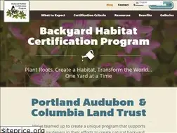 Sites similar to backyardhabitats.org