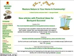 Sites similar to backyardnature.com
