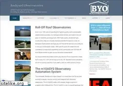 Sites similar to backyardobservatories.com