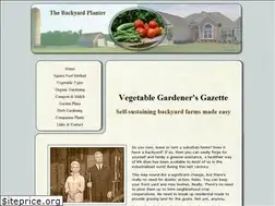 Sites similar to backyardplanter.com