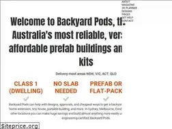 Sites similar to backyardpods.com.au