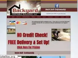 Sites similar to backyardportablebldgs.com