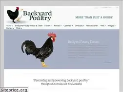 Sites similar to backyardpoultry.com
