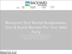 Sites similar to backyardtentrentalbridgewater.com