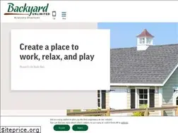 Sites similar to backyardunlimited.com
