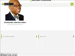 Sites similar to bacolaw.edu.ng