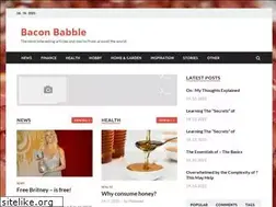Sites similar to baconbabble.com