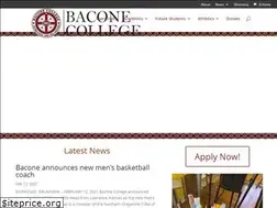 Sites similar to bacone.edu