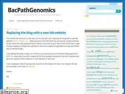Sites similar to bacpathgenomics.wordpress.com