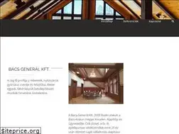 Sites similar to bacsgeneral.hu