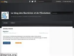 Sites similar to bacterioblog.over-blog.com