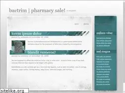 Sites similar to bactrim.cyou