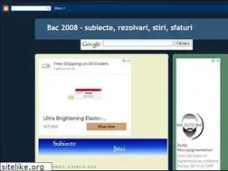 Sites similar to bacul2008.blogspot.com