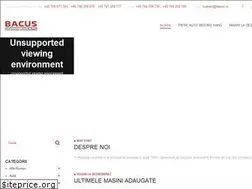 Sites similar to bacus.ro