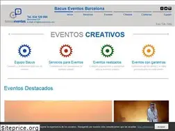 Sites similar to bacuseventos.com