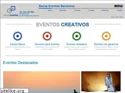 Sites similar to bacuseventos.es