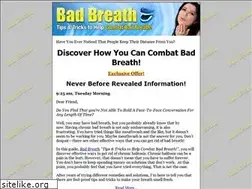 Sites similar to bad-breath-cure2.com