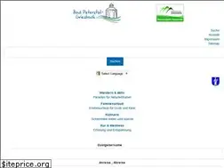 Sites similar to bad-peterstal-griesbach.de