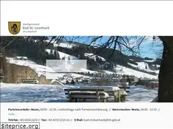 Sites similar to bad-st-leonhard-i-lav.at
