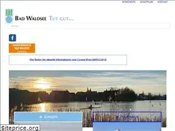Sites similar to bad-waldsee.de