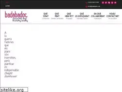 Sites similar to badabadocomunicacio.cat