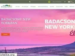 Sites similar to badacsony.com