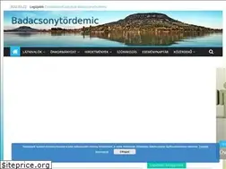 Sites similar to badacsonytordemic.hu