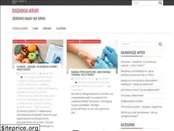 Sites similar to badaniakrwi.pl
