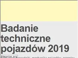 Sites similar to badanie-techniczne.pl