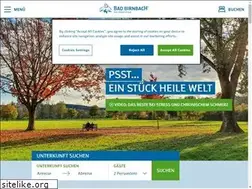 Sites similar to badbirnbach.de