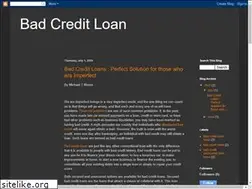 Sites similar to badcreditloanplace.blogspot.com