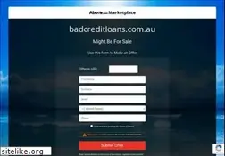 Sites similar to badcreditloans.com.au
