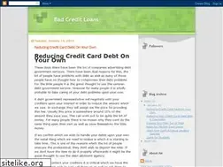 Sites similar to badcreditloanscenter.blogspot.com