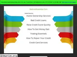 Sites similar to badcreditloanshtze.com