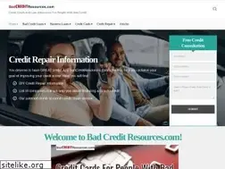 Sites similar to badcreditresources.com