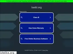 Sites similar to badd.org