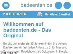 Sites similar to badeenten.de