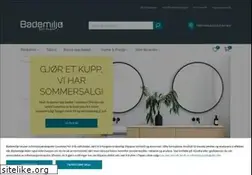 Sites similar to bademiljo.no